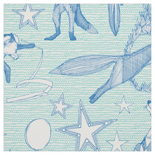 foxycircus stof (Swatch)