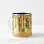 Foyer de L'Opera Tweekleurige Koffiemok (Voorkant links)