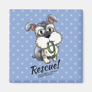 Fozi - Aangepaste Schnauzer Magneten