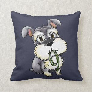 Fozi Schnauzer - Custom Decorative Pillow Kussen