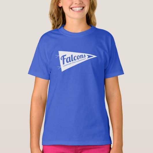 FPE Pennant Kinder meisjes T-shirt (Voorkant)