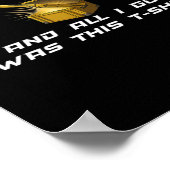 Fps Gamer Funny Cs First Person Competitive Gaming Poster (Hoek)