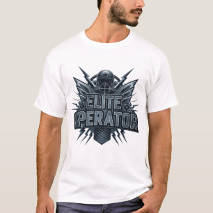 FPS Gamer Typografie T-shirt