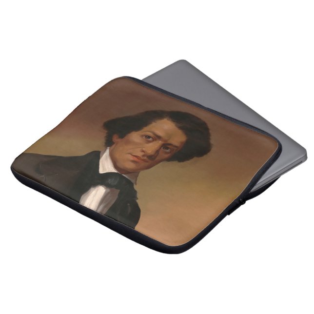 Fr3d3rick Bailey Douglass: legende over burgerrech Laptop Sleeve (Voorkant top)