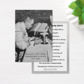 Fr. Fisher Holy Cards 65e anniversaire (Bureau)