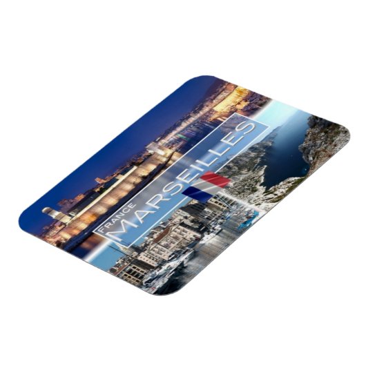 FR Frankrijk - Marseille - oude haven - baai van M Magneet (Linkerzijde)