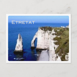 FR Frankrijk - Normandië - Etretat - The cliffs - Briefkaart