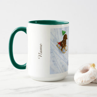 FR/GB Tasse rodeln / Mug sledding