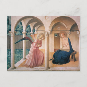 Fra Angelico — Aankondiging Briefkaart