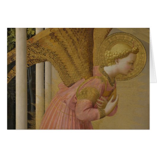 Fra Angelico Annunciation angel CC0817 Card (Devant horizontal)