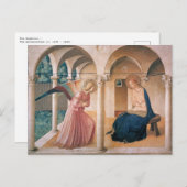 Fra Angelico - Carte Postale Annonciation (Devant / Derrière)