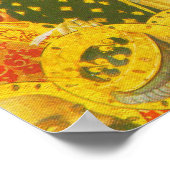 Fra Angelico, Chorus der heiligen en engelen Poster (Hoek)