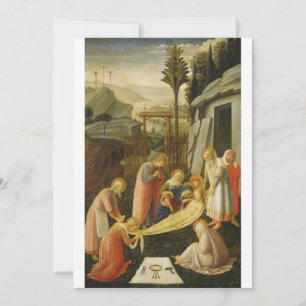 Fra Angelico - De Entombment van Christus Kaart