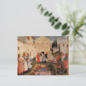 Fra Angelico - Het begrafenis Briefkaart (Staand voorkant)