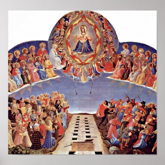 Fra Angelico - Het laatste arrest Poster (Voorkant)