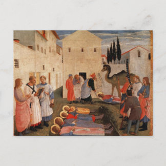 Fra Angelico - La Mise au Tombeau Carte Postale