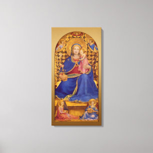 Fra Angelico Maagd of Humility CC0568 Canvas Afdruk