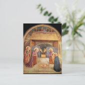 Fra Angelico — Nativiteit Briefkaart (Staand voorkant)