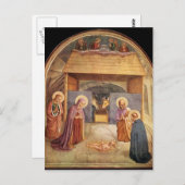 Fra Angelico — Nativiteit Briefkaart (Voorkant / Achterkant)