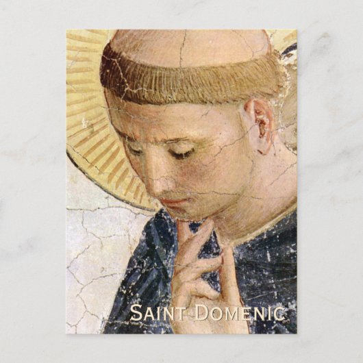 Fra Angelico Saint Dominic CC0682 Carte postale (Devant)