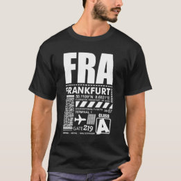 FRA Frankfurt Airport T-shirt