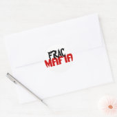 Frac mafia ronde sticker (Envelop)