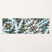 Fracal Arctic Camouflage Yogamat (Voorkant (horizontaal))