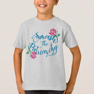 Fracas le T-shirt du garçon de patriarcat