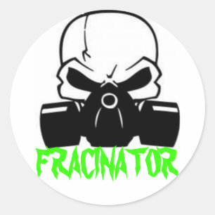 FRACINATOR RONDE STICKER