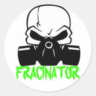 FRACINATOR RONDE STICKER