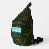 Fractaal bos sling bag (Rechterhoek)