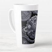 Fractages mécaniques latte Mug (Angle gauche)