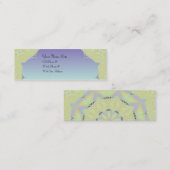 Fractal 00001 Profielkaart Mini Visitekaartje (Voorkant / Achterkant)