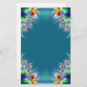 Fractal 124 briefpapier (Voorkant / Achterkant)