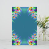 Fractal 124 briefpapier (Staand voorkant)