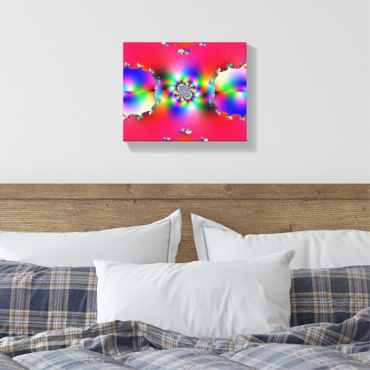 Fractal 124 Canvas Impression (Insitu(Chambre))