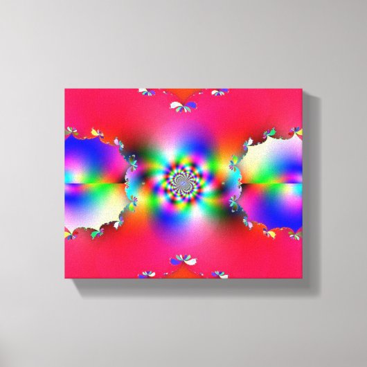 Fractal 124 Canvas Print (Voorkant)