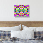 Fractal 125 canvas afdruk (Insitu (Slaapkamer))