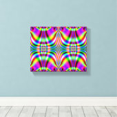 Fractal 125 canvas afdruk (Insitu (Houten vloer))
