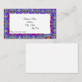 Fractal 125 Cartes de visite (Devant / Derrière)