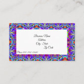 Fractal 125 Cartes de visite (Devant)