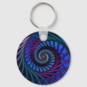 Fractal 139-2 sleutelhanger