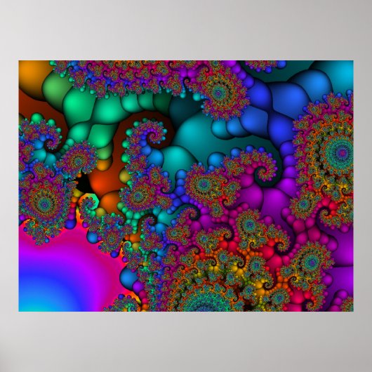 Fractal 142 poster (Voorkant)