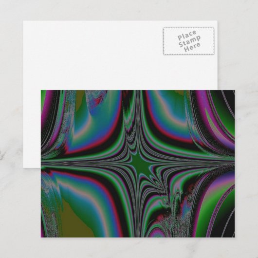Fractal 14, Carte postale (Devant / Derrière)