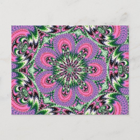 Fractal 1, Carte postale (Devant)