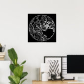 Fractal 1 ver. 2 poster (Thuiskantoor)