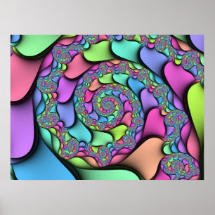 Fractal 318-2 poster