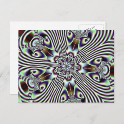 Fractal 3, Carte postale (Devant / Derrière)