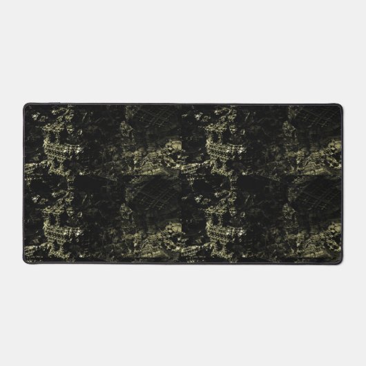 Fractal 3D Minerale Geek futuristische DeskM05 Bureaumat (Voorkant)