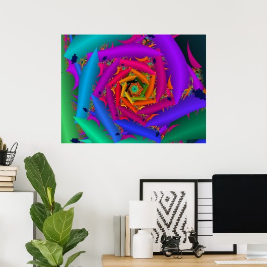 Fractal 401 poster (Thuiskantoor)